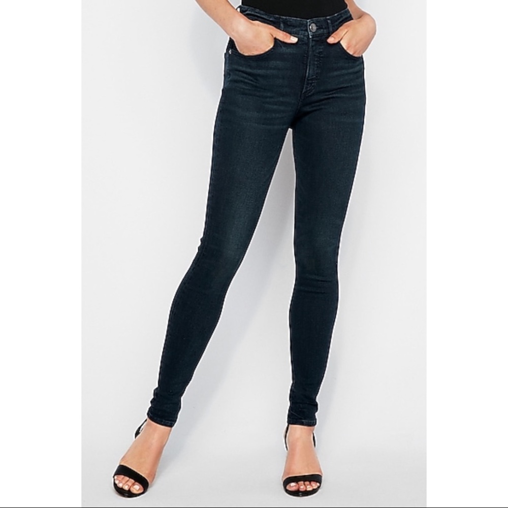 High Waisted Perfect Curves Dark Wash Denim
